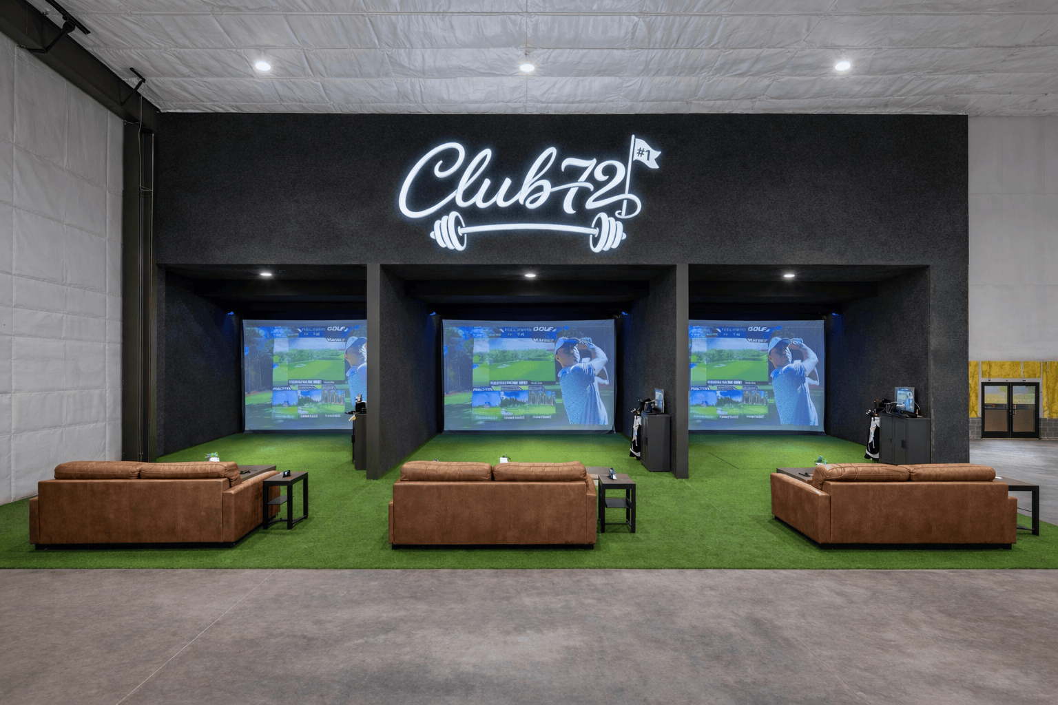 Club 72 simulators