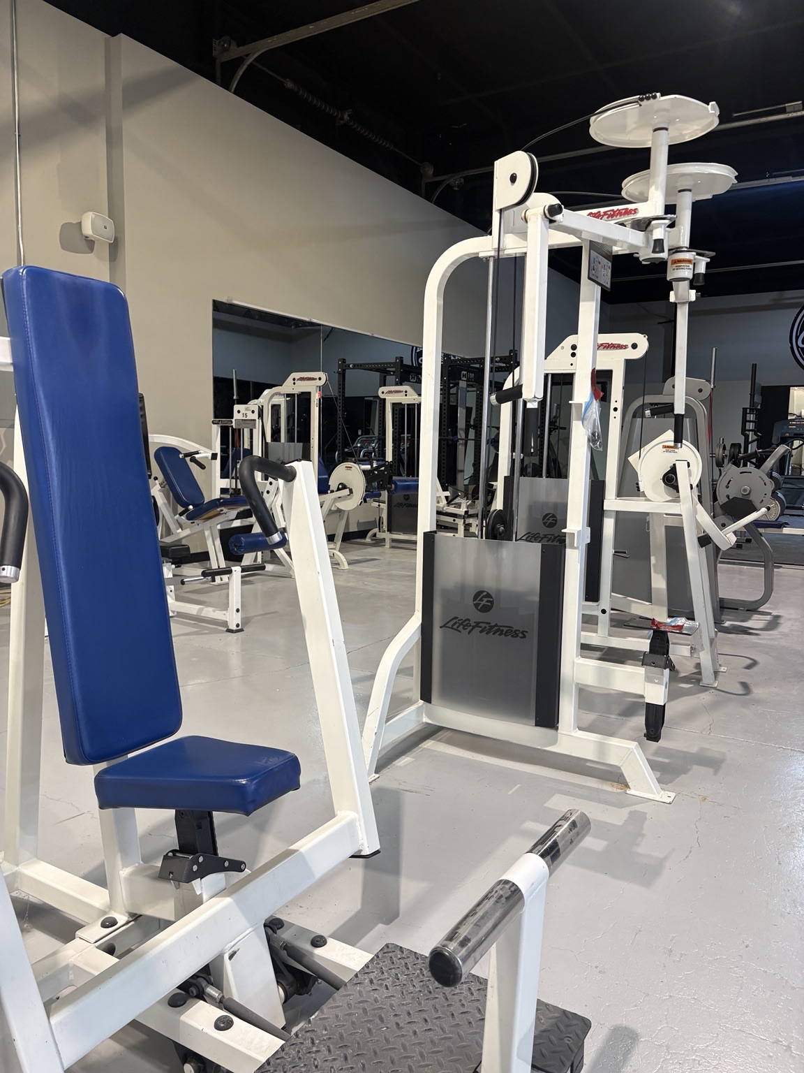 Club 72 selectorized strength machines